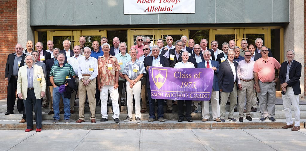 The Golden Knights celebrate reunion at Saint Michael's College