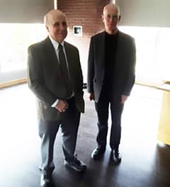Fr. Stewart and George Dameron