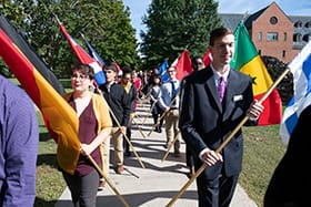 flag march
