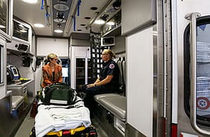 ambulance with leslie