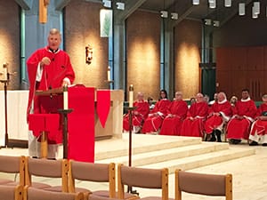 Fr Brian Speaks At Mass