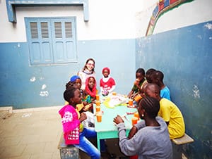 Senegal school kids