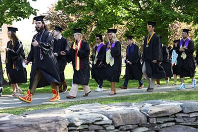 Class of 2023 members make their way toward Commencement in all their wonderful variety.