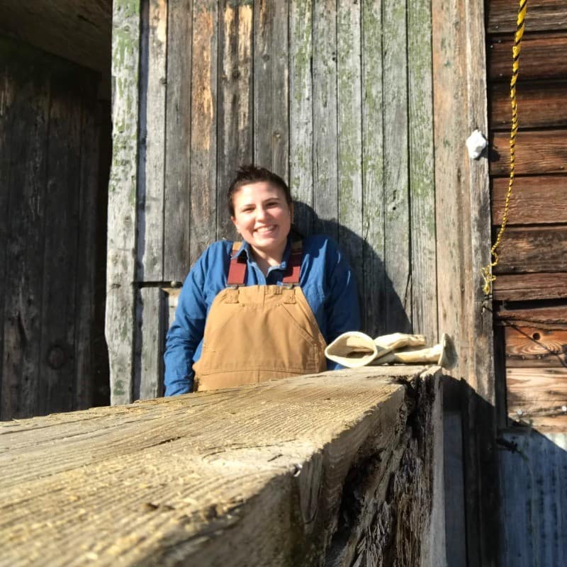 Sarah Rodgers '18. Working as the Outdoor Learning Spaces Coordinator at Wake Forest University in Winston-Salem, NC.